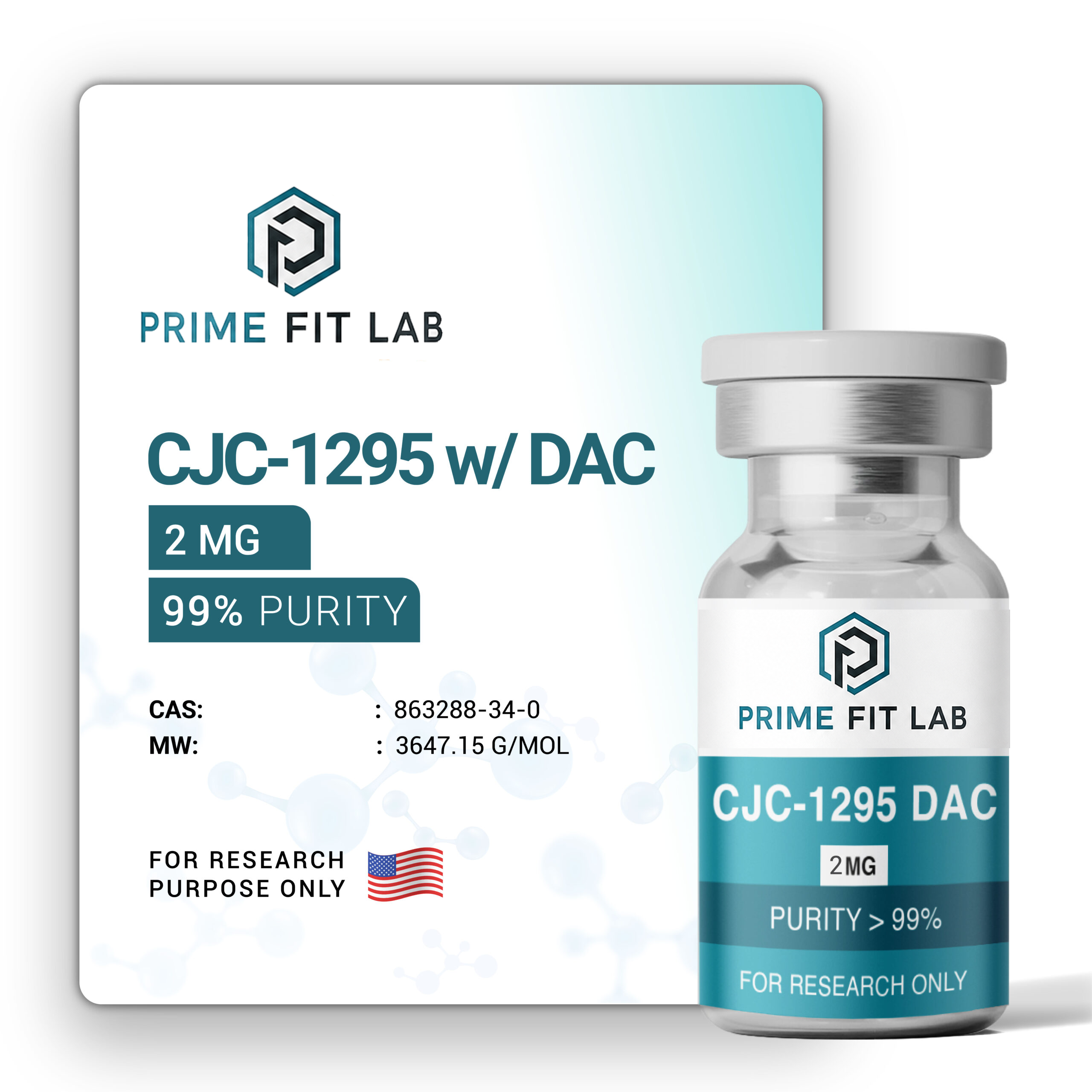 CJC-1295 w/ DAC (2mg) Gallery image 2