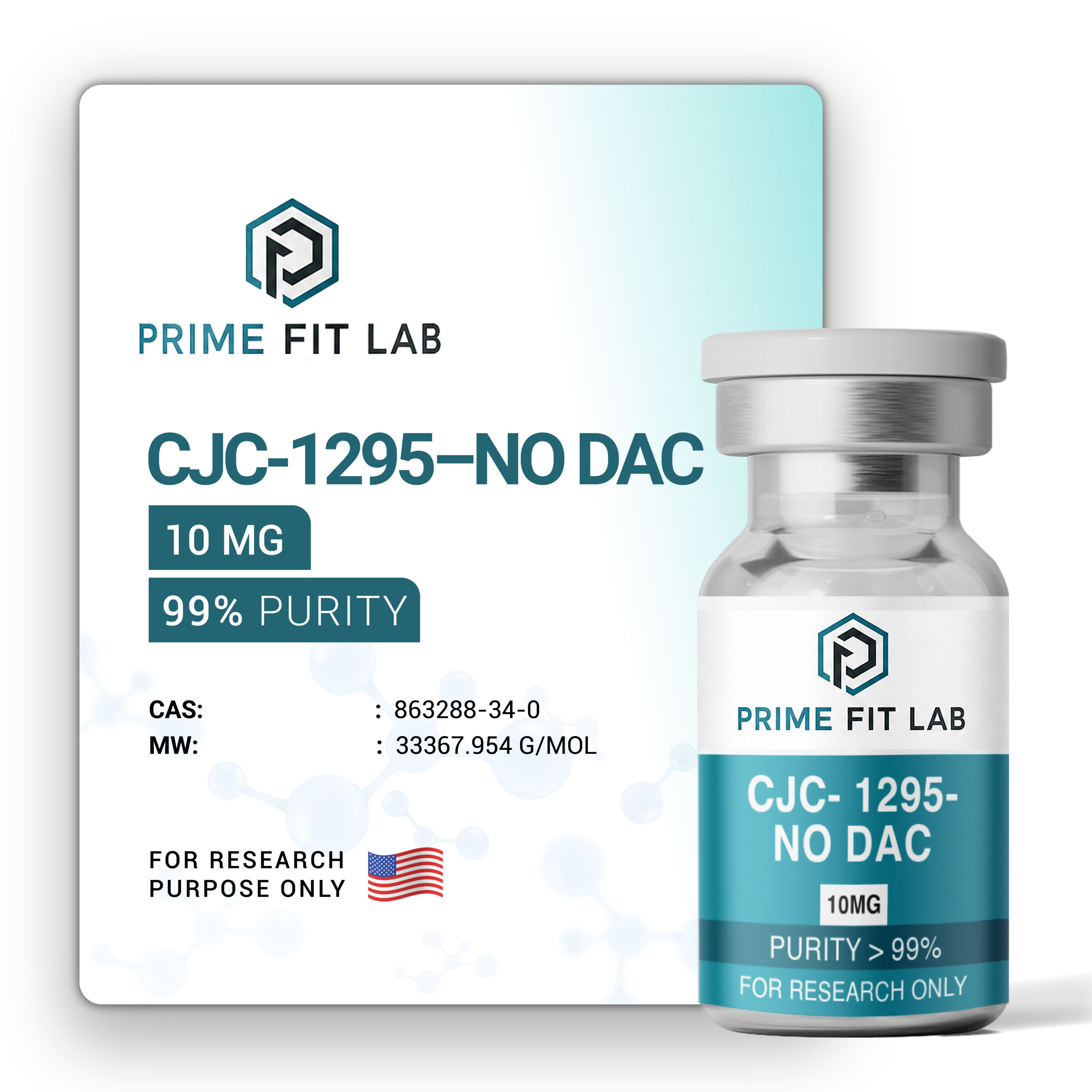 CJC-1295 - NO DAC - (10mg) Gallery image 2