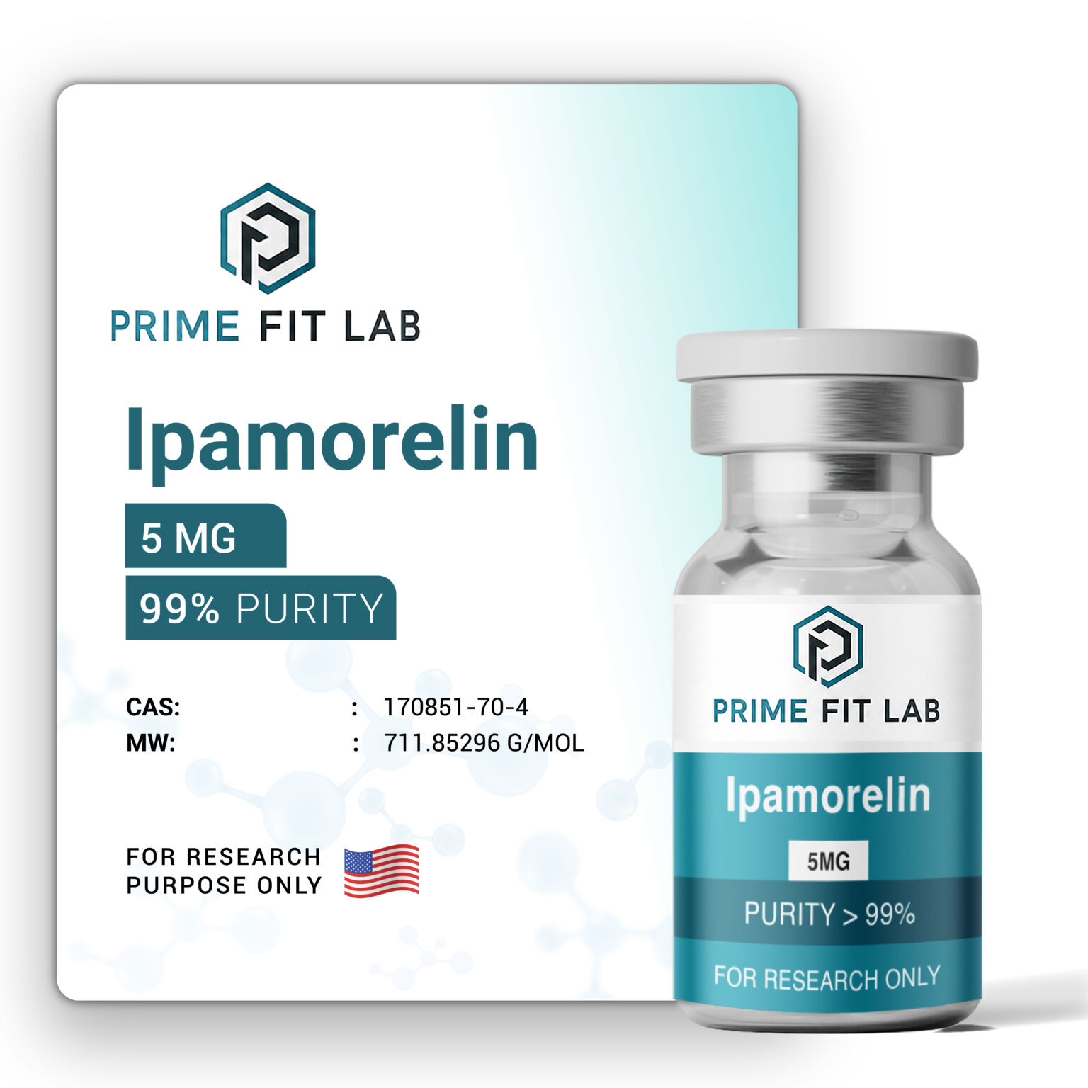 Ipamorelin (5mg) Gallery image 2