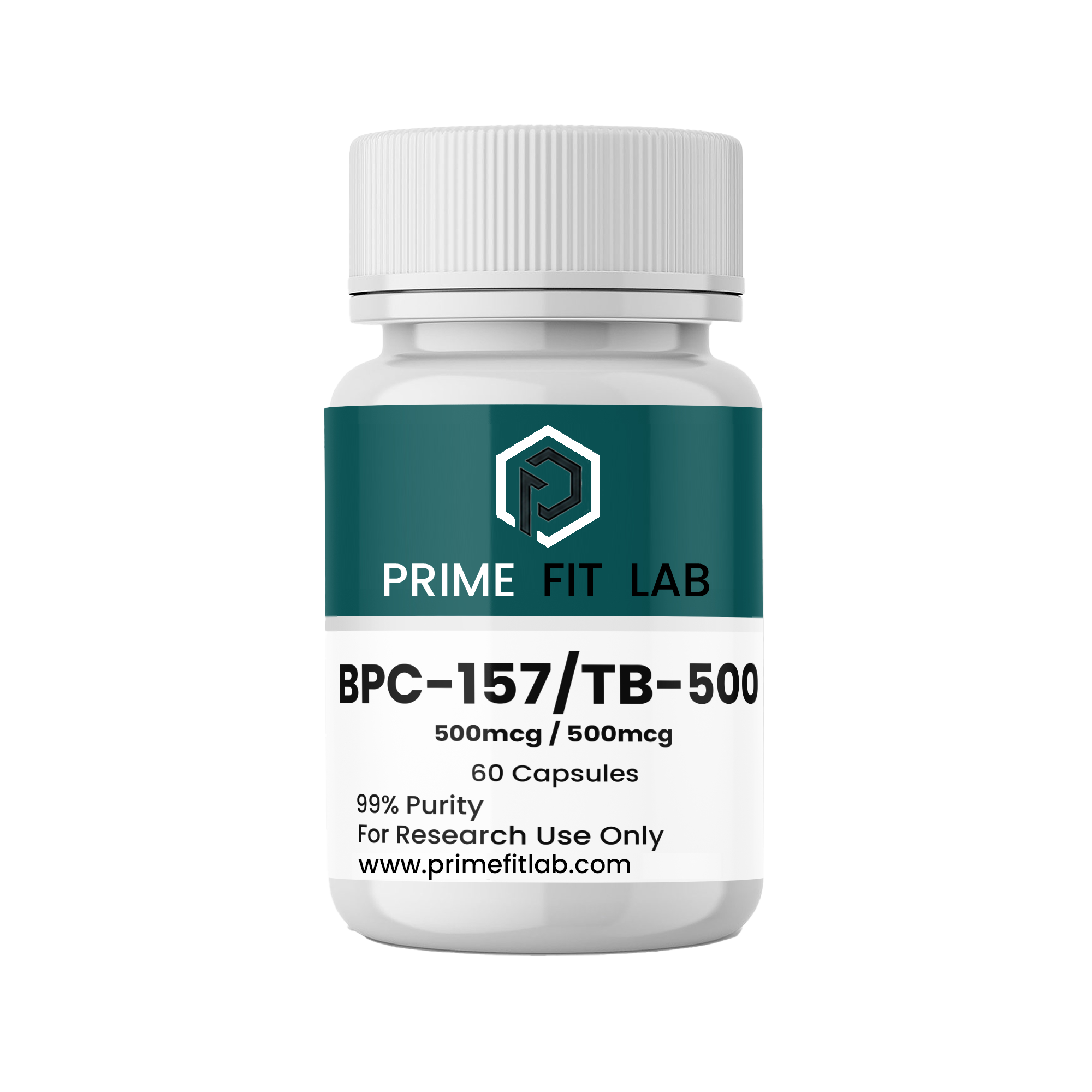 BPC-157 (500mcg) / TB-500 (500mcg) Capsules Primary image