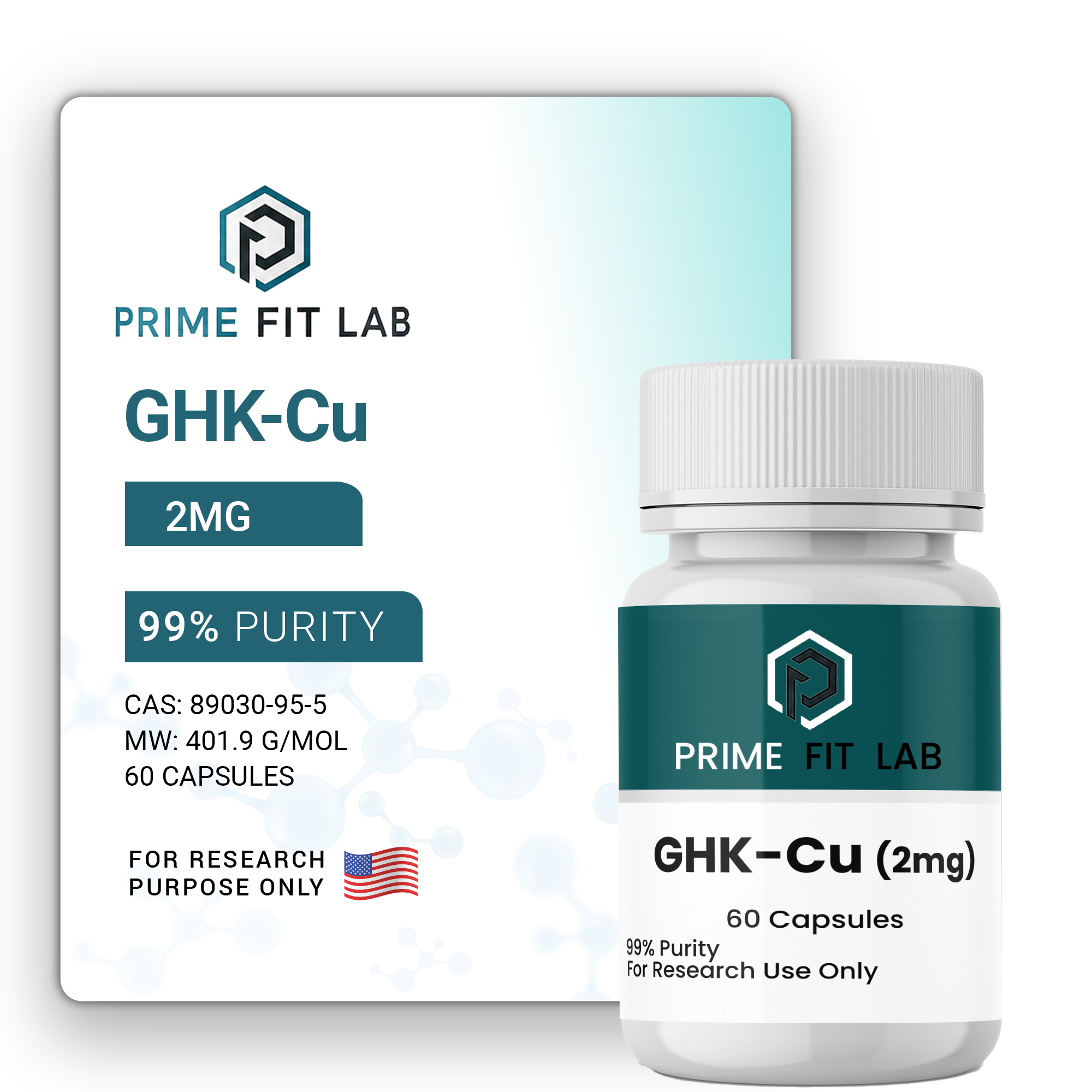 GHK-Cu Capsules (2mg) Gallery image 2