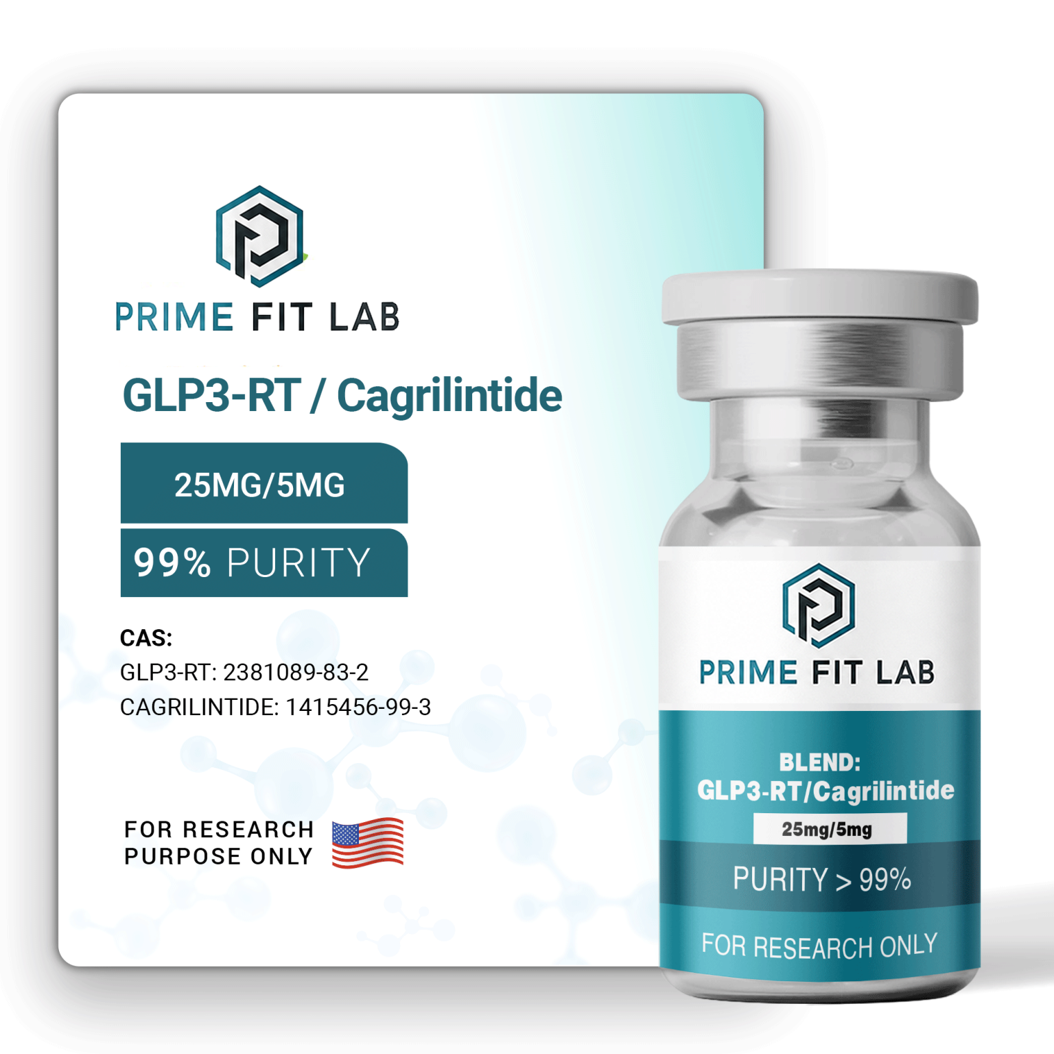 Blend: GLP3-RT (25mg) / Cagrilintide (5mg) Gallery image 2