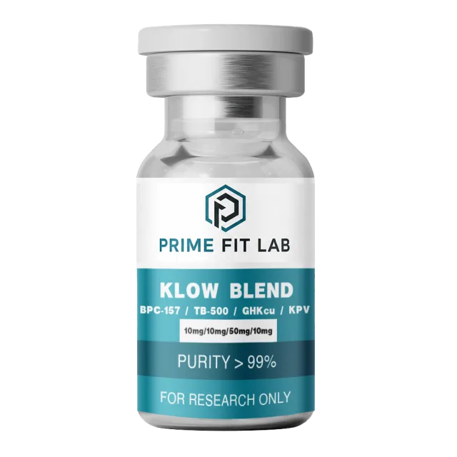 KLOW Blend: BPC-157 (10mg) / TB-500 (10mg) / GHKcu (50mg) / KPV (10mg)