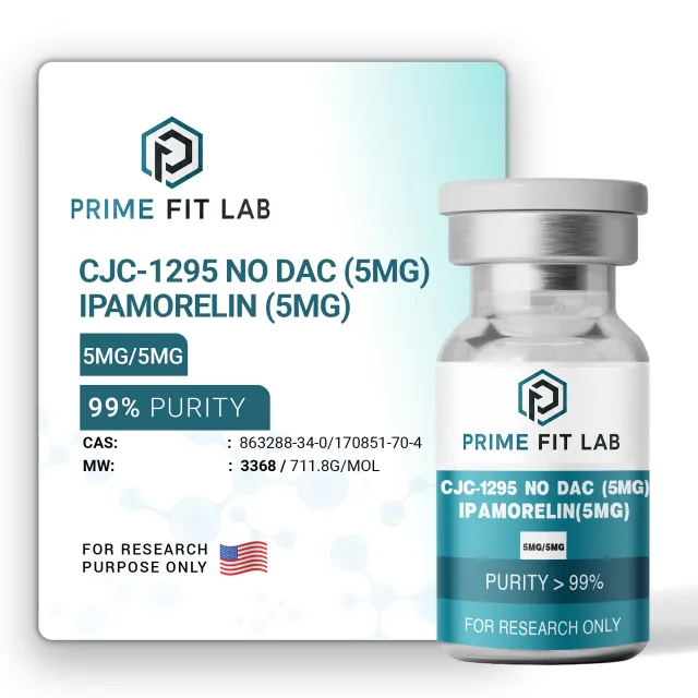 Blend: CJC-1295 NO DAC (5mg) + Ipamorelin (5mg) Gallery image 2