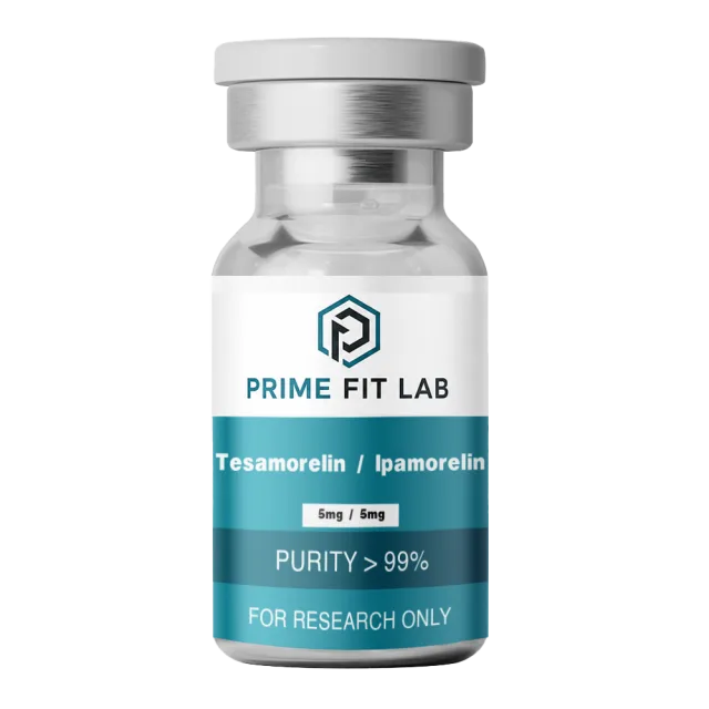 Blend: Tesamorelin (5mg) + Ipamorelin (5mg)